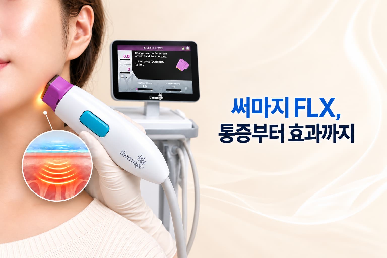 써마지 통증_얼마나 아플까_통증 완화 방법과 FLX 효과 알아보기