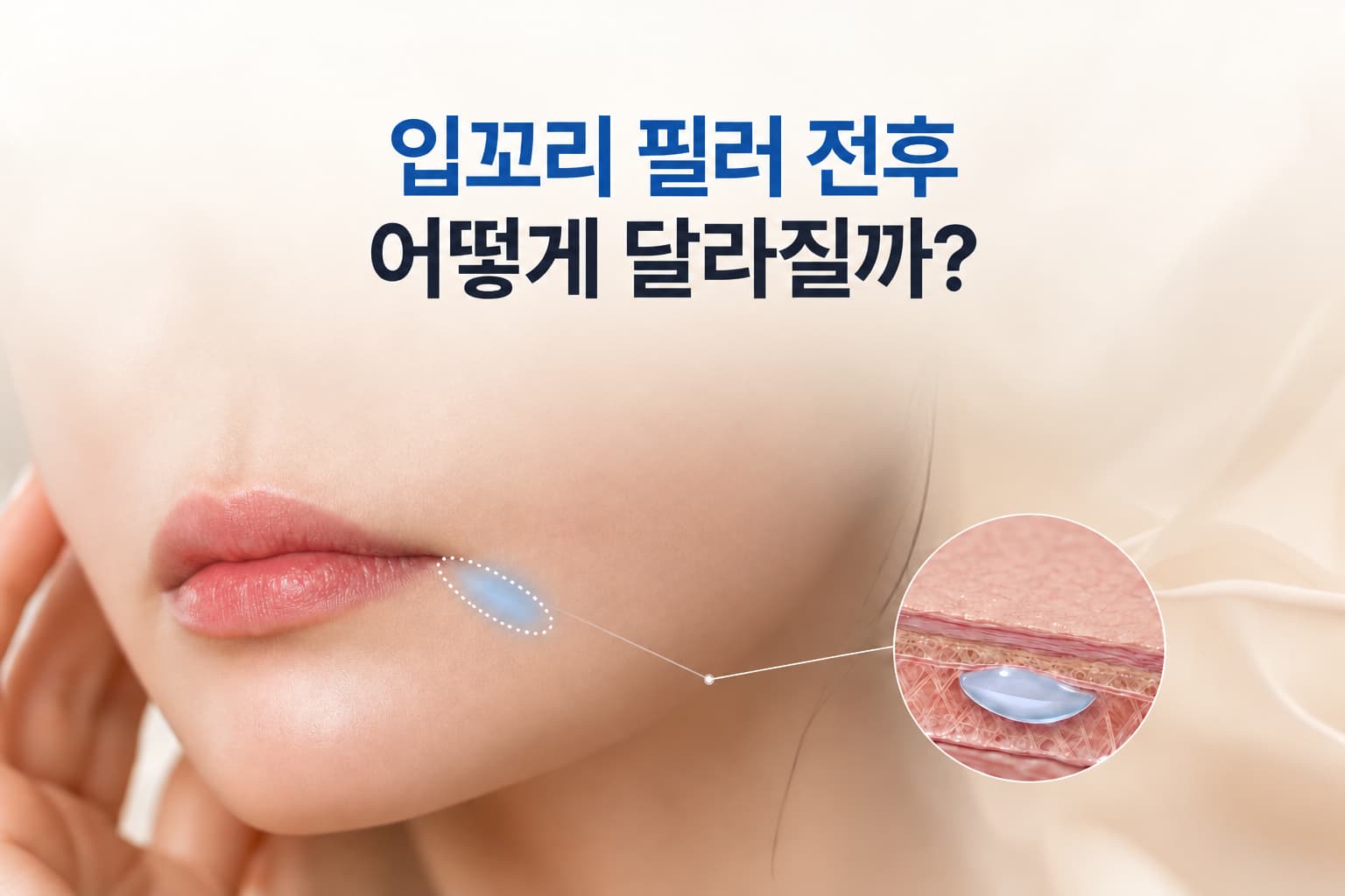 입꼬리 필러 전후 어떻게 달라질까_시술 원리와 효과까지